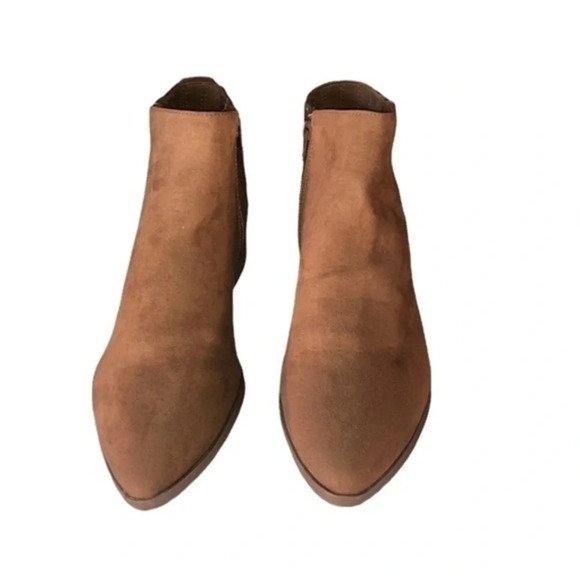 American Rag Tori Microsuede Ankle Boots Size 11 - Picture 7 of 10